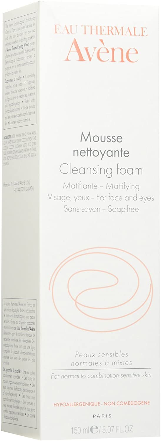 Avene Cleansing Foam for Face and Eyes 150ml