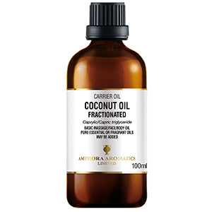 Amphora Aromatics Coconut Oil (Fractionated) 100ml Glass