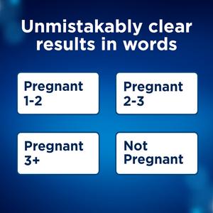 Clearblue Digital Pregnancy Test With Weeks Indicator - 1 digital test