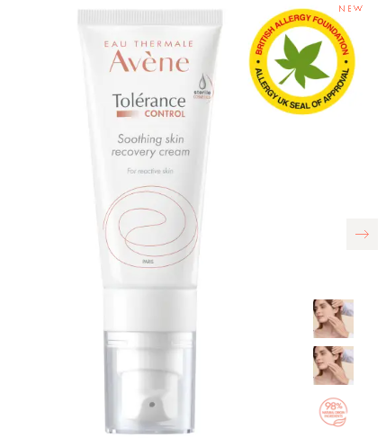 Avene Tolerance Control Soothing Skin Recovery Cream for Sensitive Skin 40ml