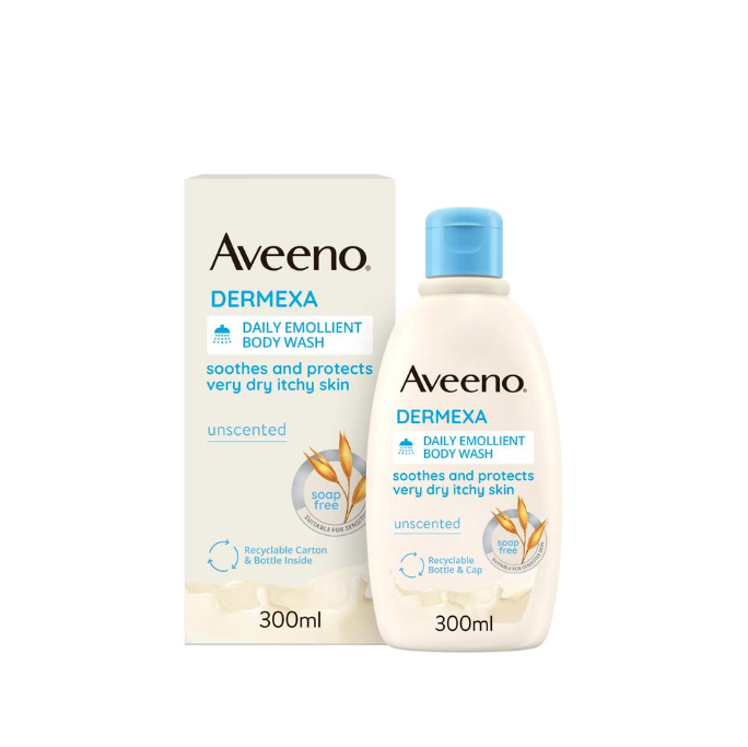 Aveeno Dermexa Daily Emollient Body Wash 300ml