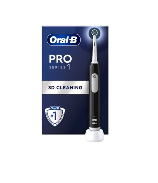 Oral-B Pro 1 Cross Action Electric Toothbrush - Pink