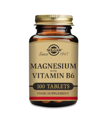 Solgar Magnesium with Vitamin B6 100 Tablets