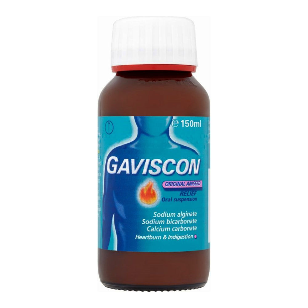 Gaviscon original aniseed liquid  relief oral suspension 150ml