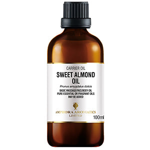 Amphora Aromatics Sweet Almond Oil Basic Massage/Body Oil 100ml