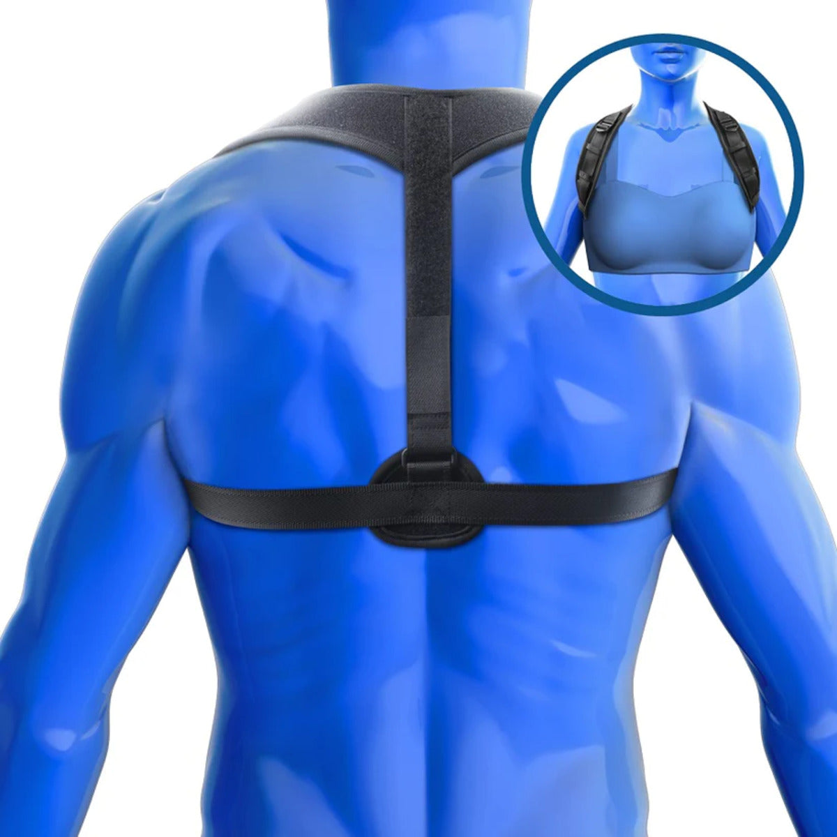 KEDLEY Posture Corrector for Men and Women | Adjustable Upper Back Brace for Clavicle Support