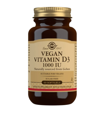 Solgar Vitamins Vegan Vitamin D3 1000IU x 60