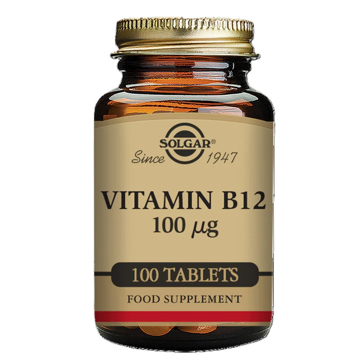 Solgar Vitamin B12 100ug 100 tablets