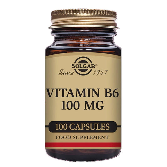 Solgar Vitamin B6 100MG -Pack of 100